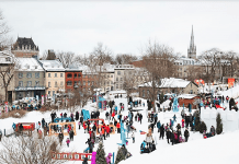 Festival de invierno en Quebec
