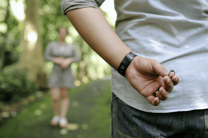 anillo de compromiso, ¡sí acepto!